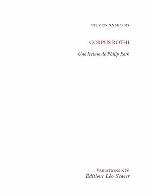 cover image of Corpus Rothi